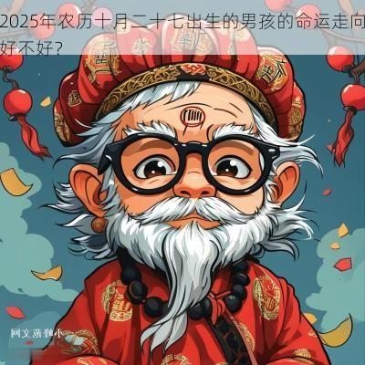2025年农历十月二十七出生的男孩的命运走向好不好？