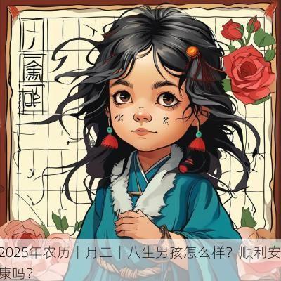 2025年农历十月二十八生男孩怎么样？顺利安康吗？
