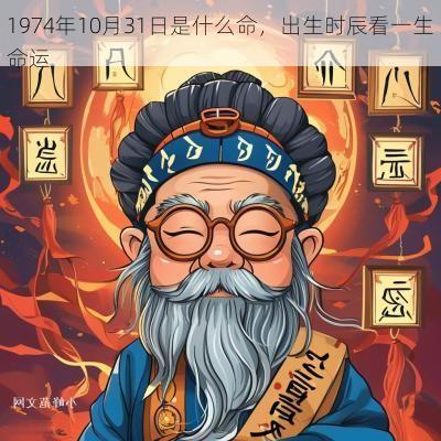 1974年10月31日是什么命，出生时辰看一生命运