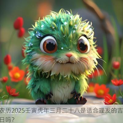 农历2025壬寅蛇年三月二十八是适合理发的吉日吗？
