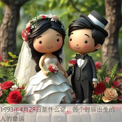1993年4月28日是什么命，各个时辰出生的人的命运