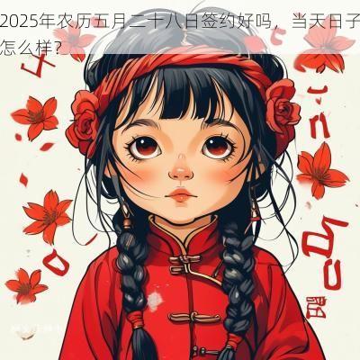 2025年农历五月二十八日签约好吗，当天日子怎么样？