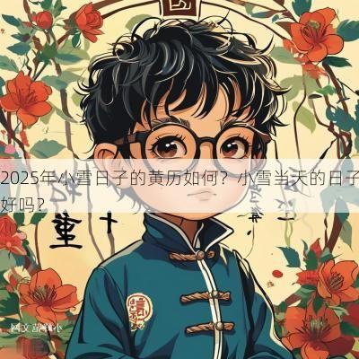 2025年小雪日子的黄历如何？小雪当天的日子好吗？
