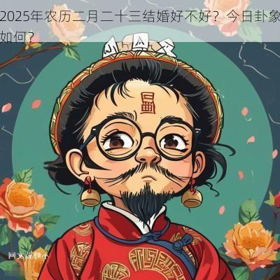 2025年农历二月二十三结婚好不好？今日卦象如何？