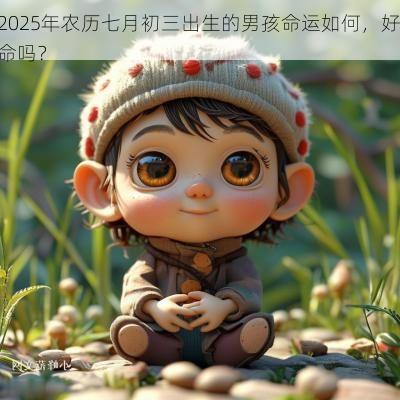 2025年农历七月初三出生的男孩命运如何，好命吗？