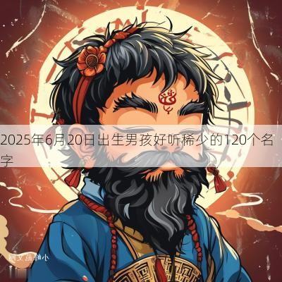 2025年6月20日出生男孩好听稀少的120个名字