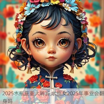2025水瓶座重大转折,水瓶女2025年事业会翻身吗