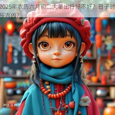 2025年农历六月初二大暑出行好不好？日子时辰吉凶？