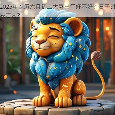 2025年农历六月初二大暑出行好不好？日子时辰吉凶？