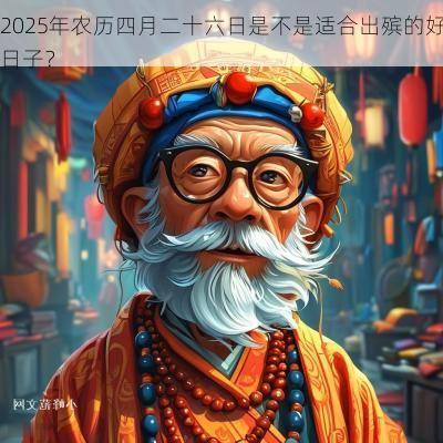 2025年农历四月二十六日是不是适合出殡的好日子？