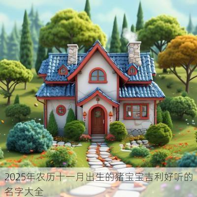 2025年农历十一月出生的猪宝宝吉利好听的名字大全