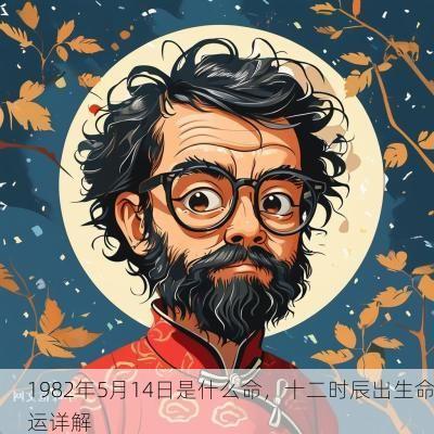 1982年5月14日是什么命，十二时辰出生命运详解