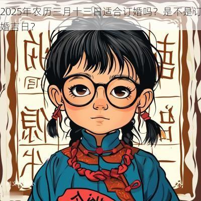 2025年农历三月十三日适合订婚吗？是不是订婚吉日？