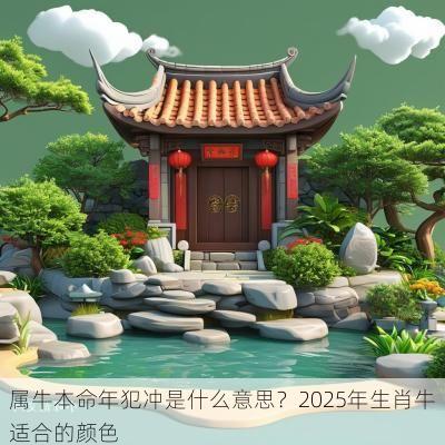 属牛本命年犯冲是什么意思？2025年生肖牛适合的颜色