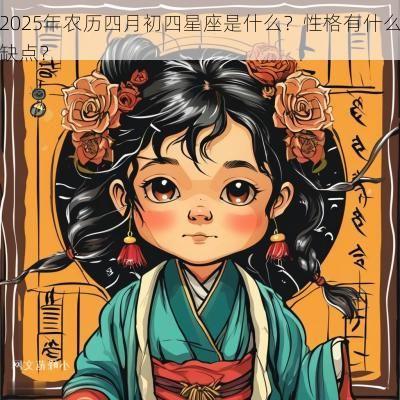 2025年农历四月初四星座是什么？性格有什么缺点？