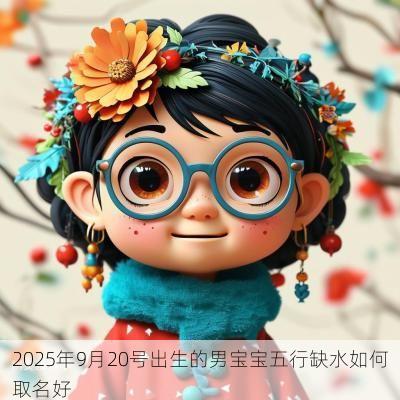 2025年9月20号出生的男宝宝五行缺水如何取名好