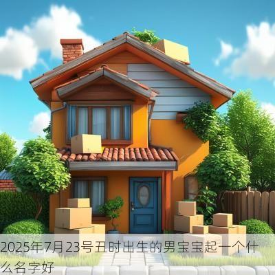 2025年7月23号丑时出生的男宝宝起一个什么名字好