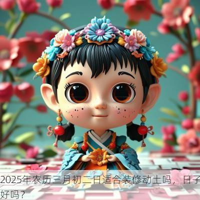 2025年农历三月初二日适合装修动土吗，日子好吗？