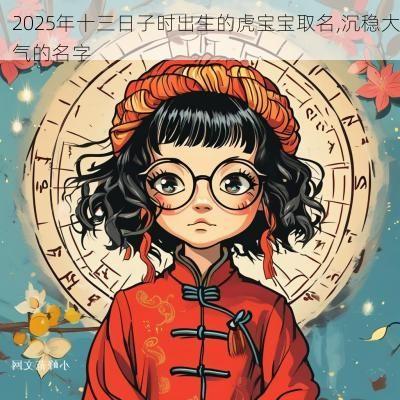 2025年十三日子时出生的虎宝宝取名,沉稳大气的名字