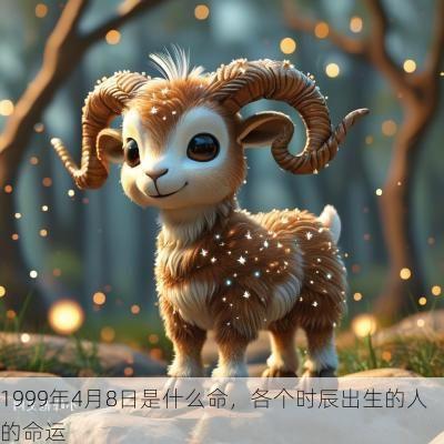 1999年4月8日是什么命，各个时辰出生的人的命运