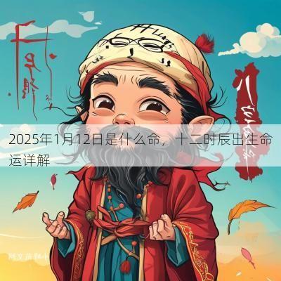 2025年1月12日是什么命，十二时辰出生命运详解