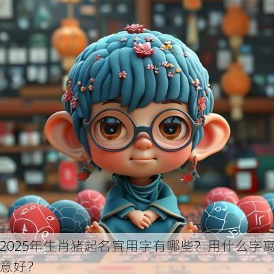 2025年生肖猪起名宜用字有哪些？用什么字寓意好？