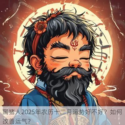 属猪人2025年农历十二月运势好不好?如何改善运气? 属猪人2025年农历十二月运势好不好?如何改善运气?