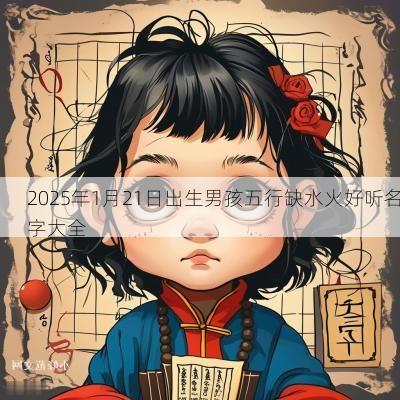 2025年1月21日出生男孩五行缺水火好听名字大全