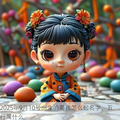 2025年9月10号出生的男孩怎么起名字，五行属什么