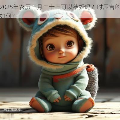 2025年农历三月二十三可以结婚吗？时辰吉凶如何？