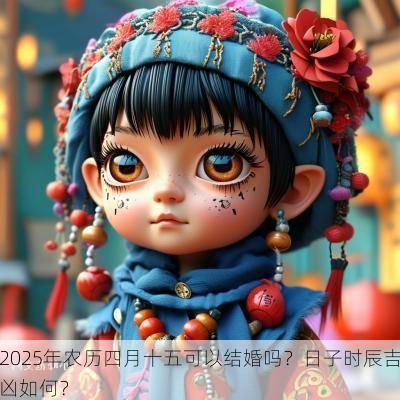 2025年农历四月十五可以结婚吗？日子时辰吉凶如何？