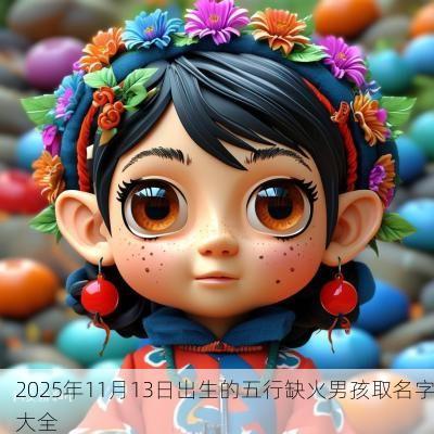 2025年11月13日出生的五行缺火男孩取名字大全