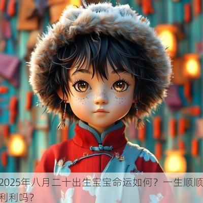 2025年八月二十出生宝宝命运如何？一生顺顺利利吗？