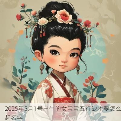 2025年5月1号出生的女宝宝五行缺木要怎么起名字