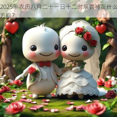 2025年农历八月二十一日十二时辰喜神在什么方向？