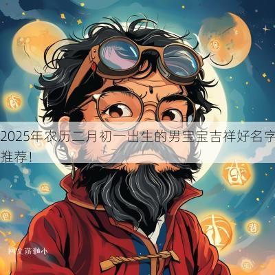 2025年农历二月初一出生的男宝宝吉祥好名字推荐！