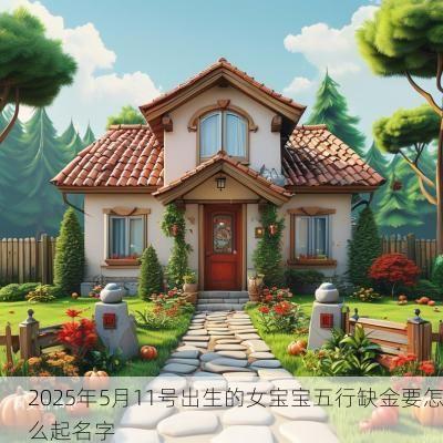2025年5月11号出生的女宝宝五行缺金要怎么起名字