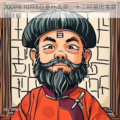 2009年10月6日是什么命，十二时辰出生命运详解