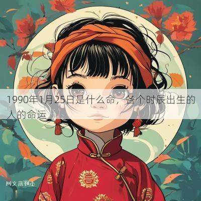 1990年1月25日是什么命,各个时辰出生的人的命运 1990年1月25日是什么命,各个时辰出生的人的命运