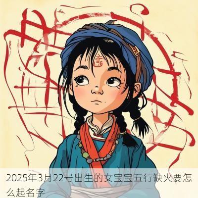 2025年3月22号出生的女宝宝五行缺火要怎么起名字