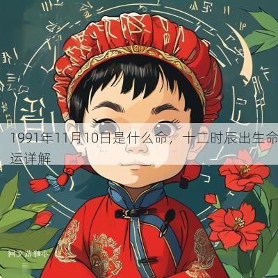 1991年11月10日是什么命,十二时辰出生命运详解 1991年11月10日是什么命,十二时辰出生命运详解