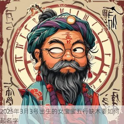 2025年3月3号出生的女宝宝五行缺木要如何起名字