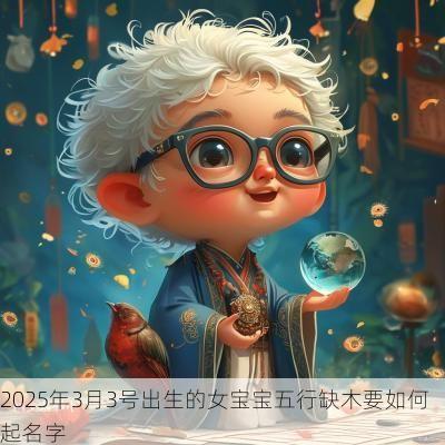 2025年3月3号出生的女宝宝五行缺木要如何起名字