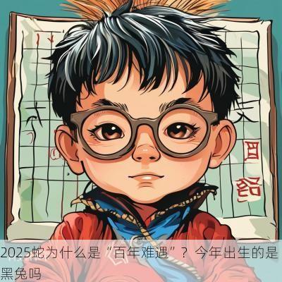 2025蛇为什么是“百年难遇”？今年出生的是黑兔吗