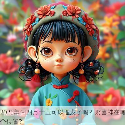 2025年闰四月十三可以理发了吗?财喜神在哪个位置? 2025年闰四月十三可以理发了吗?财喜神在哪个位置?