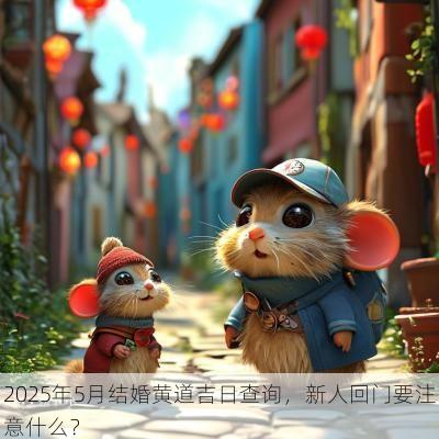 2025年5月结婚黄道吉日查询，新人回门要注意什么？