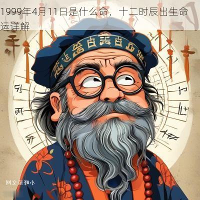 1999年4月11日是什么命，十二时辰出生命运详解