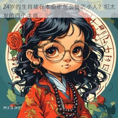 24岁的生肖猪在本命年怎么提防小人？犯太岁的四个生肖