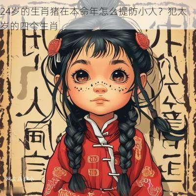 24岁的生肖猪在本命年怎么提防小人？犯太岁的四个生肖