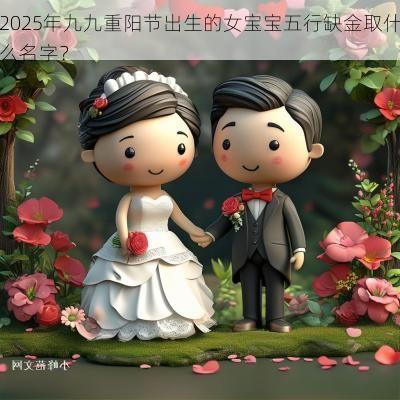 2025年九九重阳节出生的女宝宝五行缺金取什么名字？